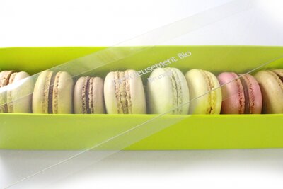 Macarons boîte de 08 - bio
