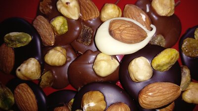 Mendiants 'chocolat noir 72%'