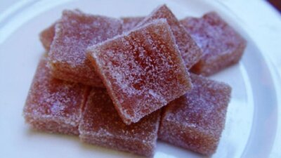 Pâtes de coing à la vanille bio