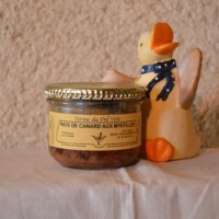 Pâté de canard aux myrtilles