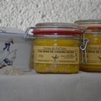 Foie gras de canard entier en conserve