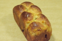 Brioche oranges confites/raisins secs bio