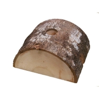 Pied de sapin en rondin de bois