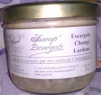 Escargots champ'lardons