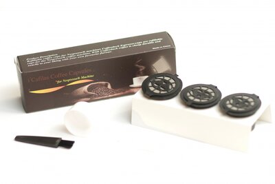 Kit de dosettes compatible machine nespresso