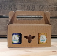 Coffret dégustation de miel bio d'anjou