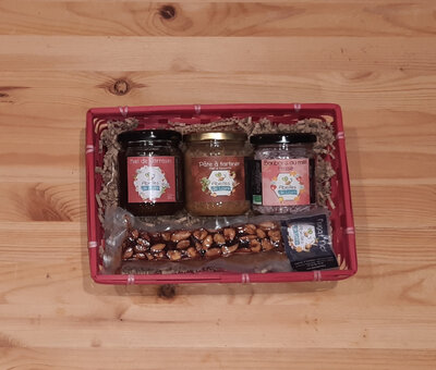 Coffret de noël - douceurs de la ruche
