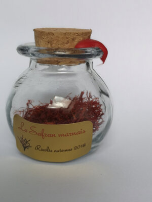Pistils de safran 1 g date depassée