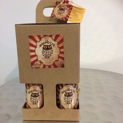 Coffret cadeaux 3 bières + 1 verre