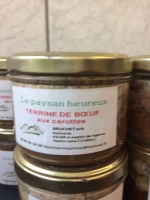 Terrines de boeuf aux carottes