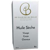 Huile sèche bio vanillée