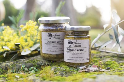Olivade verte en pot