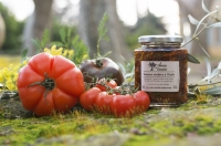 Tomates séchées à l'huile en pot