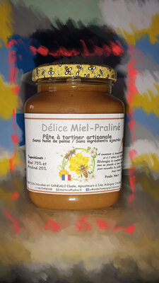 Délice miel-praliné