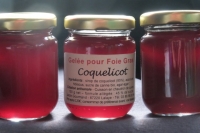 Gelée de coquelicot pour foie gras