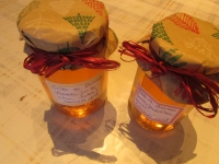 Gelée de pommes au pain d'épices