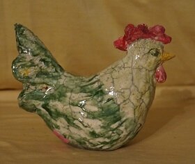 Petit coq vert