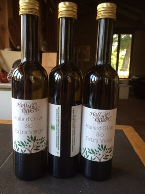 Huile d'olive extra vierge bio