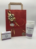 Savon liquide géranium bourbon + 1 savon surgras aux he lavande/géranium