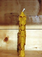 Bougie pour bougeoir cire d'abeille