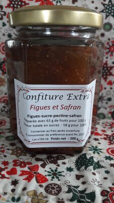 Confiture extra figues et safran
