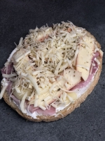Bruschetta jambon munster