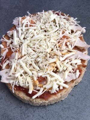 Bruschetta burger