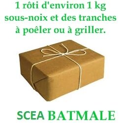 Colis de boeuf 3 kg environ