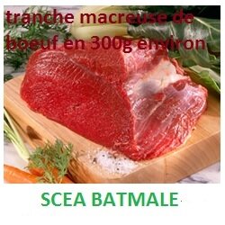 Macreuse de boeuf, 300 g environ