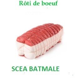 Rôti de boeuf 1 kg environ