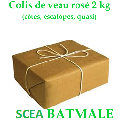 Colis de veau, 2 kg environ