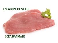 Escalope de veau, 200 g environ