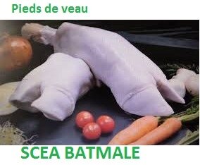 Pied de veau à la pièce