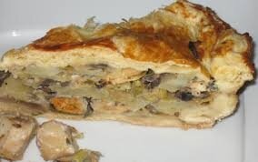 Tourte de la mer  4 personnes