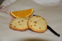 Galettes à l'oranges confites .