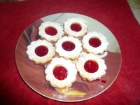 Sablés à la framboise