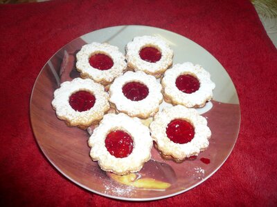 Sablés à la framboise