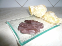 Gingembres confits au chocolat noir