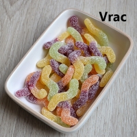 Bonbon vert acidulés vegan