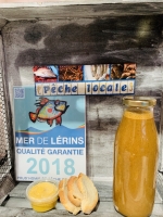 Soupe de poissons de la pêche locale