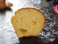 Petite brioche ronde au levain