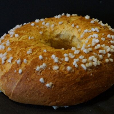 *couronne des rois briochée au levain