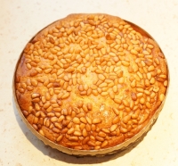 Gâteau basque aux pignons