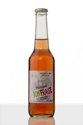 Jus de pom'fraise petillant