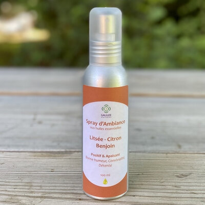 Spray d'ambiance litsée benjoin