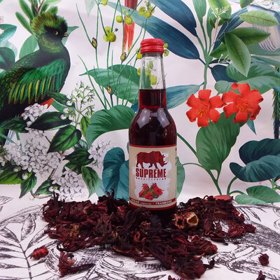 Supreme bissap(hibiscus)/framboi