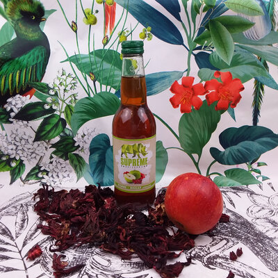 Supreme pomme/hibiscus lot de 3*