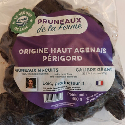 Pruneaux mi cuits 400g