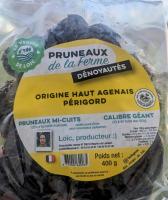 Pruneaux dénoyautés mi cuits 400g