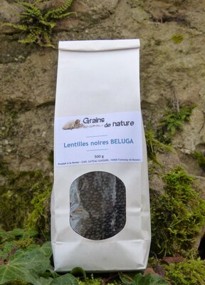 Lentilles noires beluga 500g